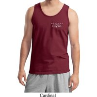 Ford Mustang with Grill Pocket Print Mens Tank Top