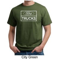 Ford Shirt Distressed Ford Trucks Classic Adult Organic T-shirt