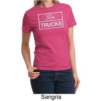 Ford Shirt Distressed Ford Trucks Classic Ladies T-shirt