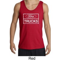 Ford Tank Top Distressed Ford Trucks Classic Adult Tanktop