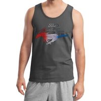 Ford Tank Top Mustang Red White and Blue Tanktop