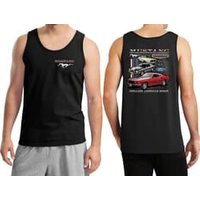 Ford Tank Top Mustangs Untamed (Front & Back) Tanktop