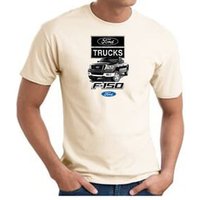 Ford Truck T-Shirt - F-150 Truck Adult Natural Tee Shirt