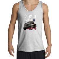 Ford Truck Tank Top - F-150 4X4 Offroad Machine Adult Ash Tanktop