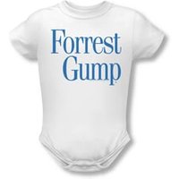 Forrest Gump Baby Romper Logo White Infant Babies Creeper