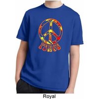 Funky Peace Kids Moisture Wicking Tee T-Shirt