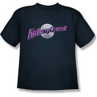 Galaxy Quest Shirt Kids Logo Navy Youth Tee T-Shirt