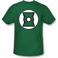 Green Lantern Logo Kids T-shirt - Youth Kelly Green Tee