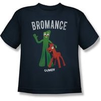 Gumby Shirt Kids Bromance Navy T-Shirt