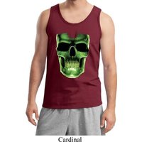 Halloween Glow Bones Mens Tank Top