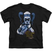 Harley Quinn Shirt Kids Inmate Black T-Shirt