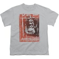 Harley Quinn Shirt Kids One Bad Chick Silver T-Shirt