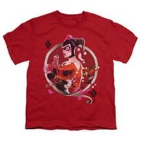 Harley Quinn Shirt Kids Q Red T-Shirt