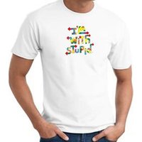 I'm With Stupid T-Shirt - Funny Two Ways Adult White Tee Shirt