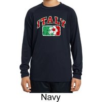 Italy Kids Dry Wicking Long Sleeve Shirt