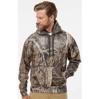 J. America Mens Polyester Tailgate Hooded Sweatshirt - 8615