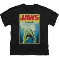 Jaws Shirt Kids Bright Black T-Shirt