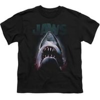 Jaws Shirt Kids Terror In The Deep Black T-Shirt