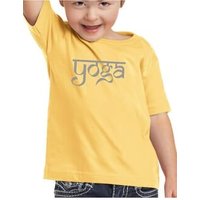 Kids Yoga T-shirt Sanskrit Yoga Text Toddler Shirt
