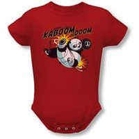 Kung Fu Panda Baby Kaboom Of Doom Red Infant Babies Creeper