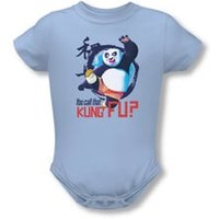Kung Fu Panda Baby Kung Fu Light Blue Infant Babies Creeper