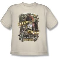 Labyrinth Shirt Kids Call The Rocks Cream Youth Tee T-Shirt