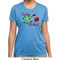 Ladies Biker Shirt Lady Biker Moisture Wicking Tee T-Shirt