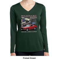 Ladies Ford Classic Mustangs Untamed Dry Wicking Long Sleeve