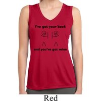 Ladies Shirt I've Got Your Back Sleeveless Moisture Wicking T-Shirt
