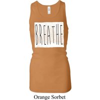 Ladies Tanktop Breathe Longer Length Racerback Tank Top