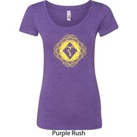 Ladies Yoga Diamond Manipura Scoop Neck