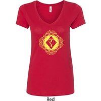 Ladies Yoga Diamond Manipura V-Neck