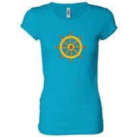 Ladies Yoga Shirt Dharma Longer Length Tee T-Shirt