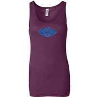 Ladies Yoga Tanktop Floral Ajna Longer Length Tank Top