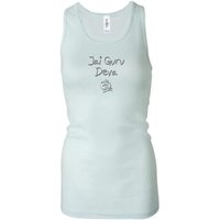 Ladies Yoga Tanktop Jai Guru Deva Longer Length Racerback Tank Top