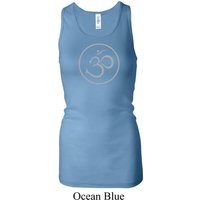 Ladies Yoga Tanktop Thin OM Longer Length Racerback Tank Top