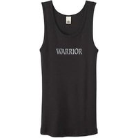 Ladies Yoga Tanktop Warrior Text Organic Tank Top