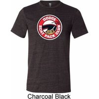 Mens Dodge Shirt Dodge Scat Pack Club Tri Blend Crewneck Tee T-Shirt