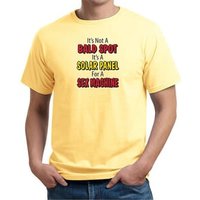 Mens Funny Shirt Not a Bald Spot Organic Tee T-Shirt