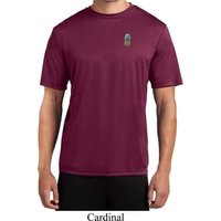 Mens Pineapple Patch Pocket Print Moisture Wicking T-shirt