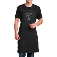 Mens Yoga Apron Jai Guru Deva Full Length Apron with Pockets