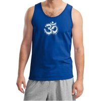 Mens Yoga Tanktop OM Tie Dye Tank Top