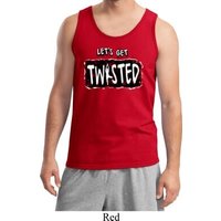 Mens Yoga Tanktop Twisted Tank Top