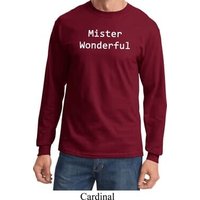 Mister Wonderful Long Sleeve Shirt