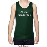 Mister Wonderful Mens Moisture Wicking Tanktop
