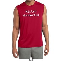 Mister Wonderful Mens Sleeveless Moisture Wicking Shirt