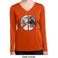 Peace Earth Ladies Dry Wicking Long Sleeve Shirt