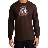 Peace Sign Shirt Come Together Long Sleeve Tee Brown