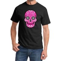 Pink Sugar Skull T-shirt
