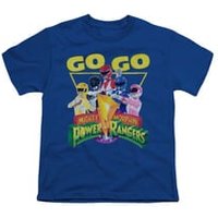 Power Rangers Shirt Kids Go Go Royal Blue T-Shirt